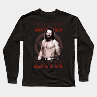 Sami Zayn Portrait Long Sleeve T-Shirt